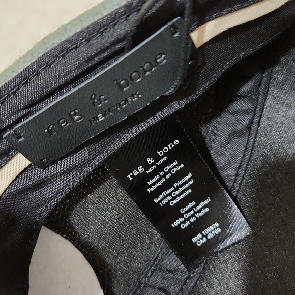 Nwt rag & bone Riley Cashmere Cap - Picture 11 of 12
